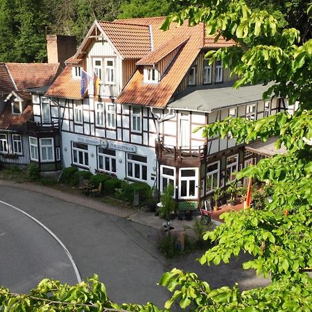 Hotel Zur Luppbode Treseburg Exterior foto
