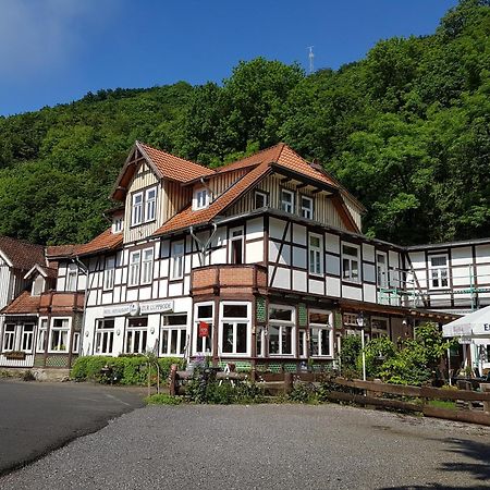 Hotel Zur Luppbode Treseburg Exterior foto