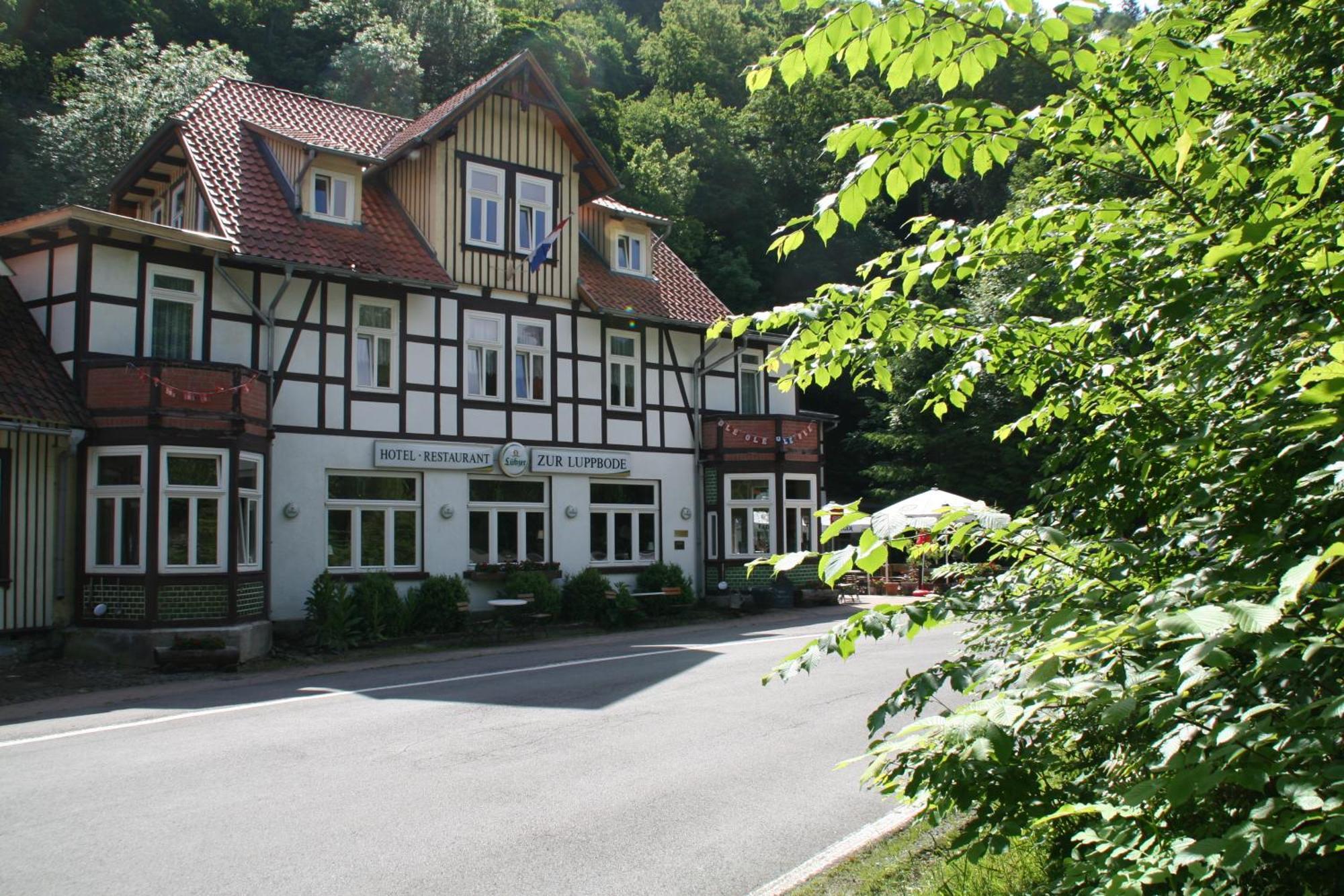Hotel Zur Luppbode Treseburg Exterior foto